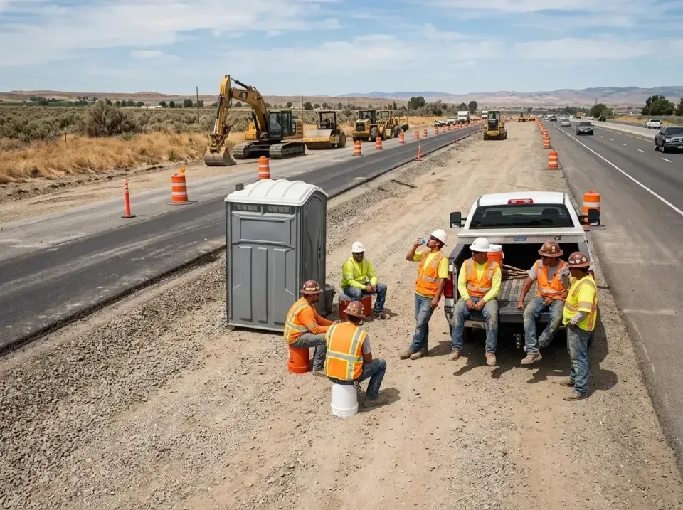 highway-road-construction-crew-007 — frequently asked questions, Porta Potty and Restroom Rentals in Gilbert, AZ
